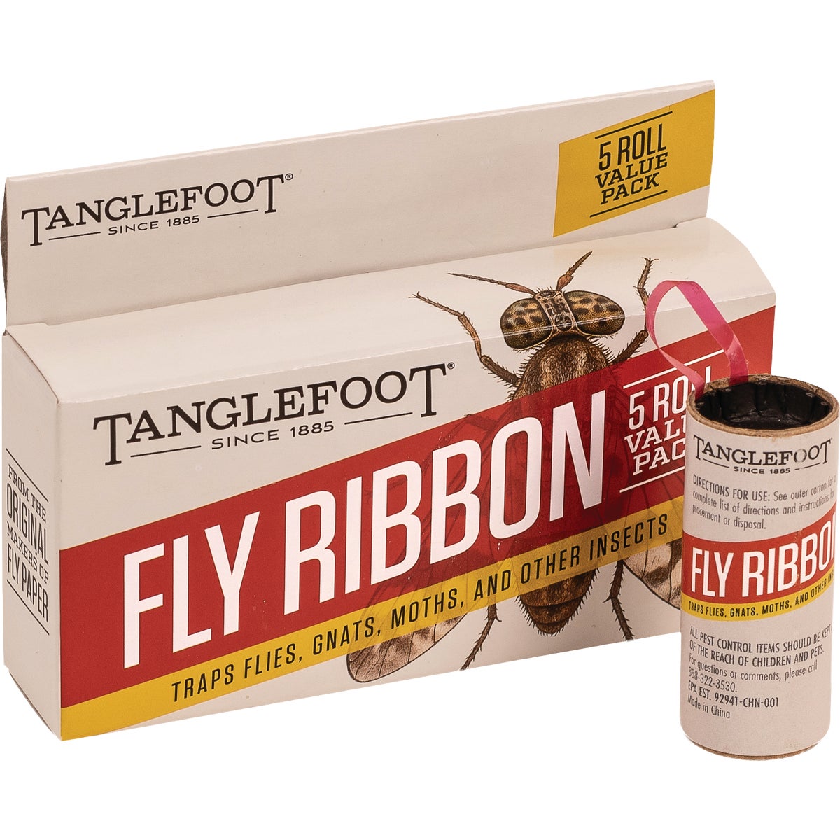 Tanglefoot Fly Ribbon (5-Pack) Image 1