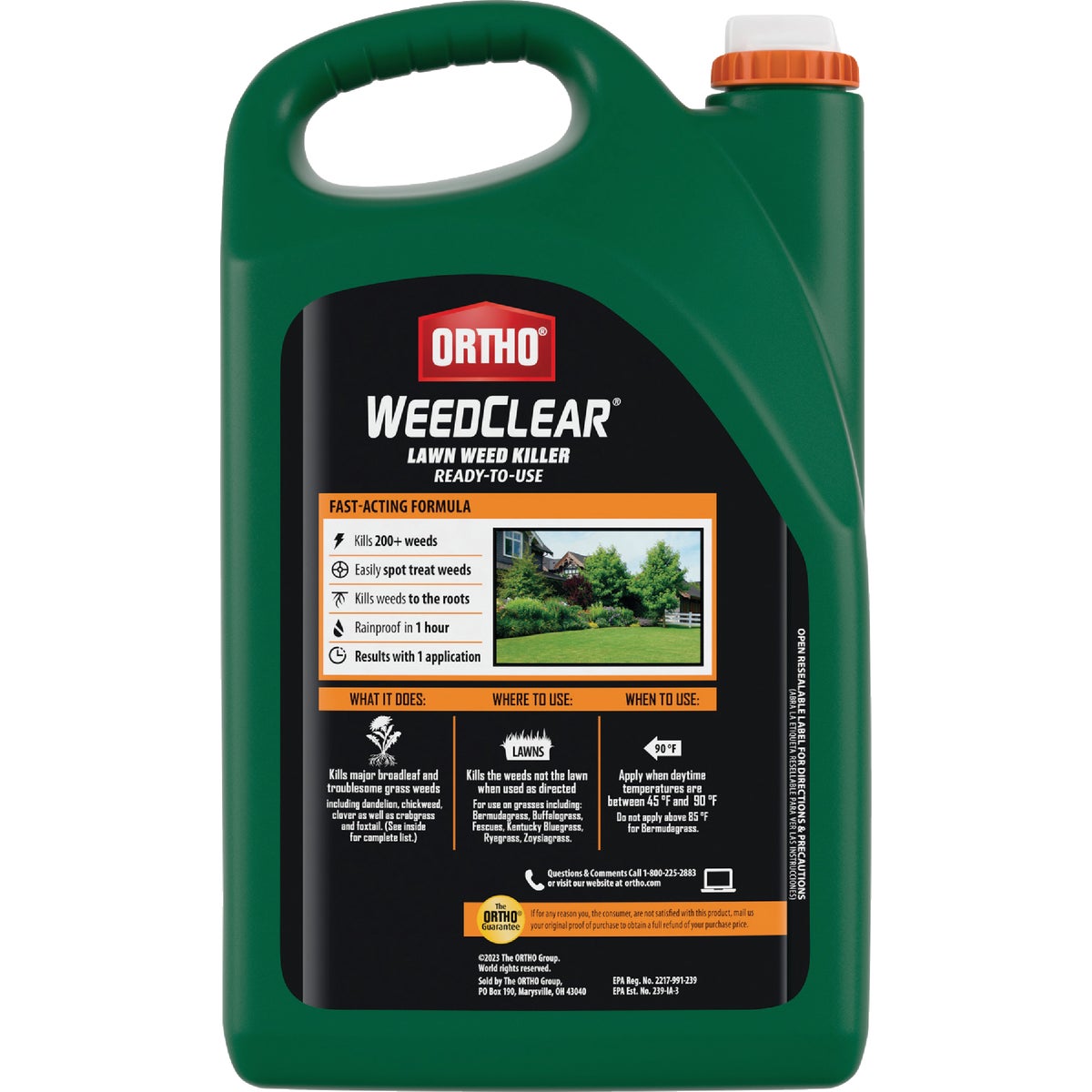 Ortho WeedClear 1 Gal. Ready-To-Use Refill Lawn Weed Killer Image 2