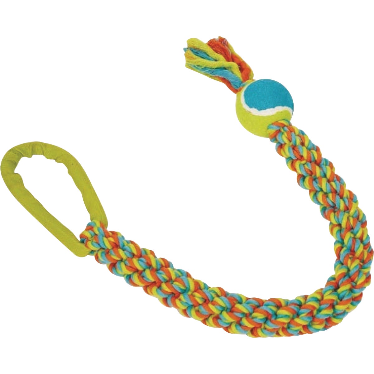 Boss Pet Chomper Rope with Ballistic Loop Tug Dog Toy