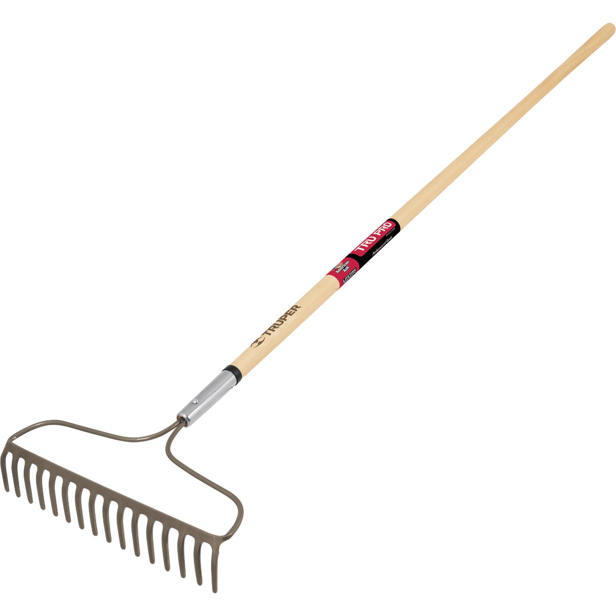Truper Tru Pro Forged 16.5 In. Steel Bow Garden Rake (16-Tine)
