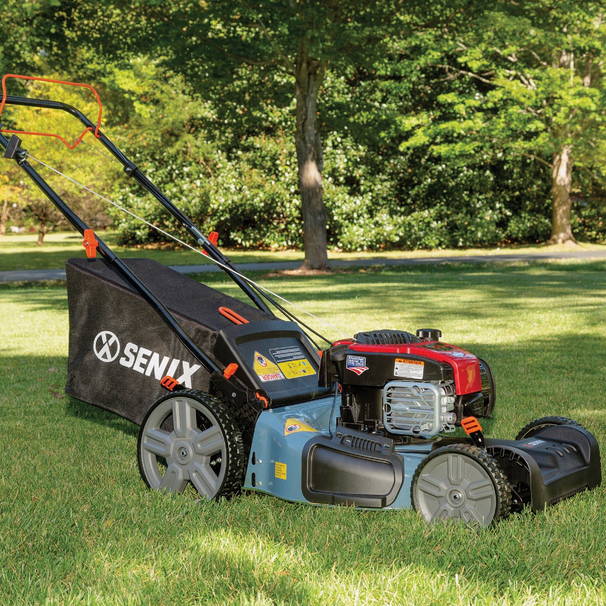Senix 21 In. 150cc 3-In-1 Self-Propelled Gas Lawn Mower Image 5