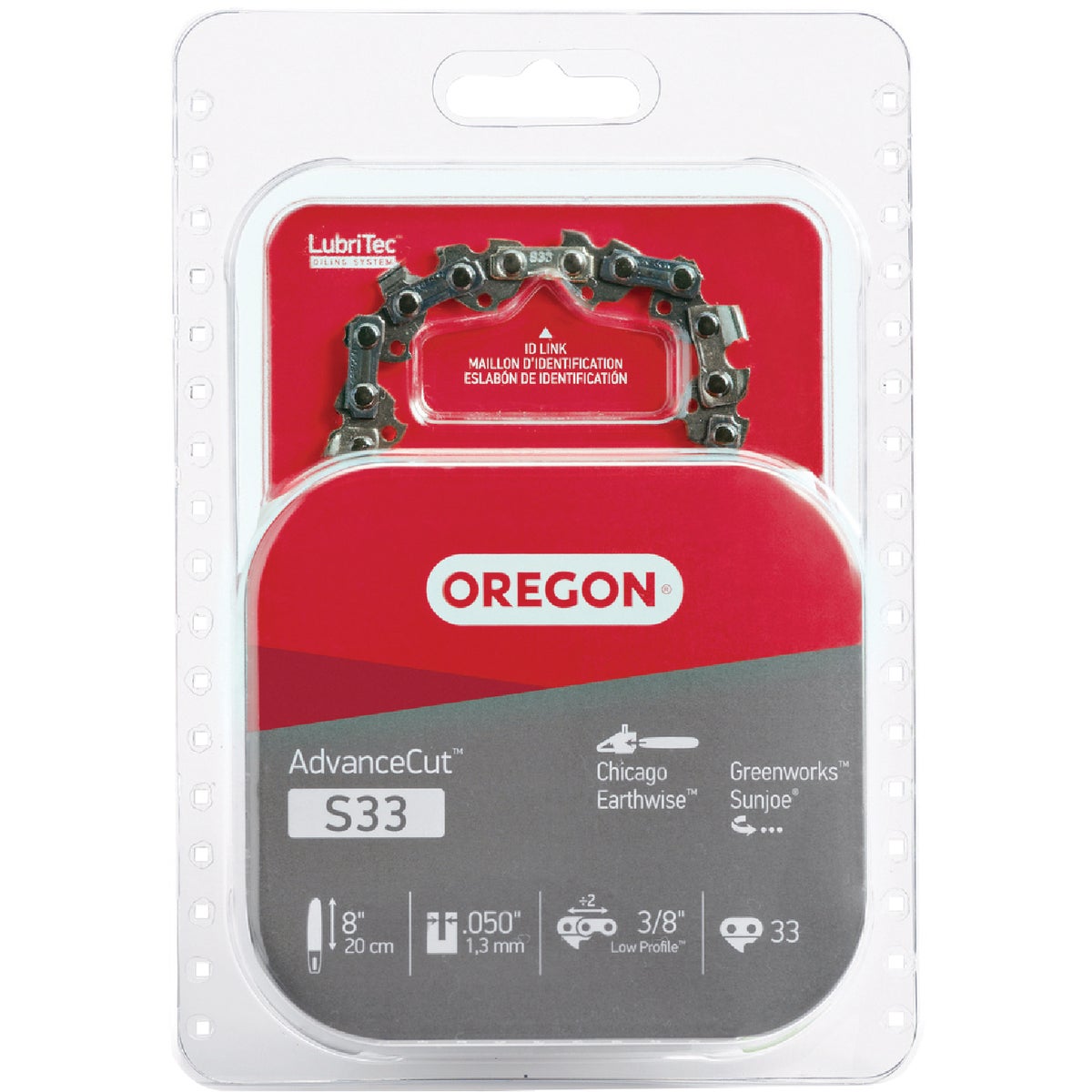 Oregon S33 AdvanceCut Saw Chain For 8 In. Bar