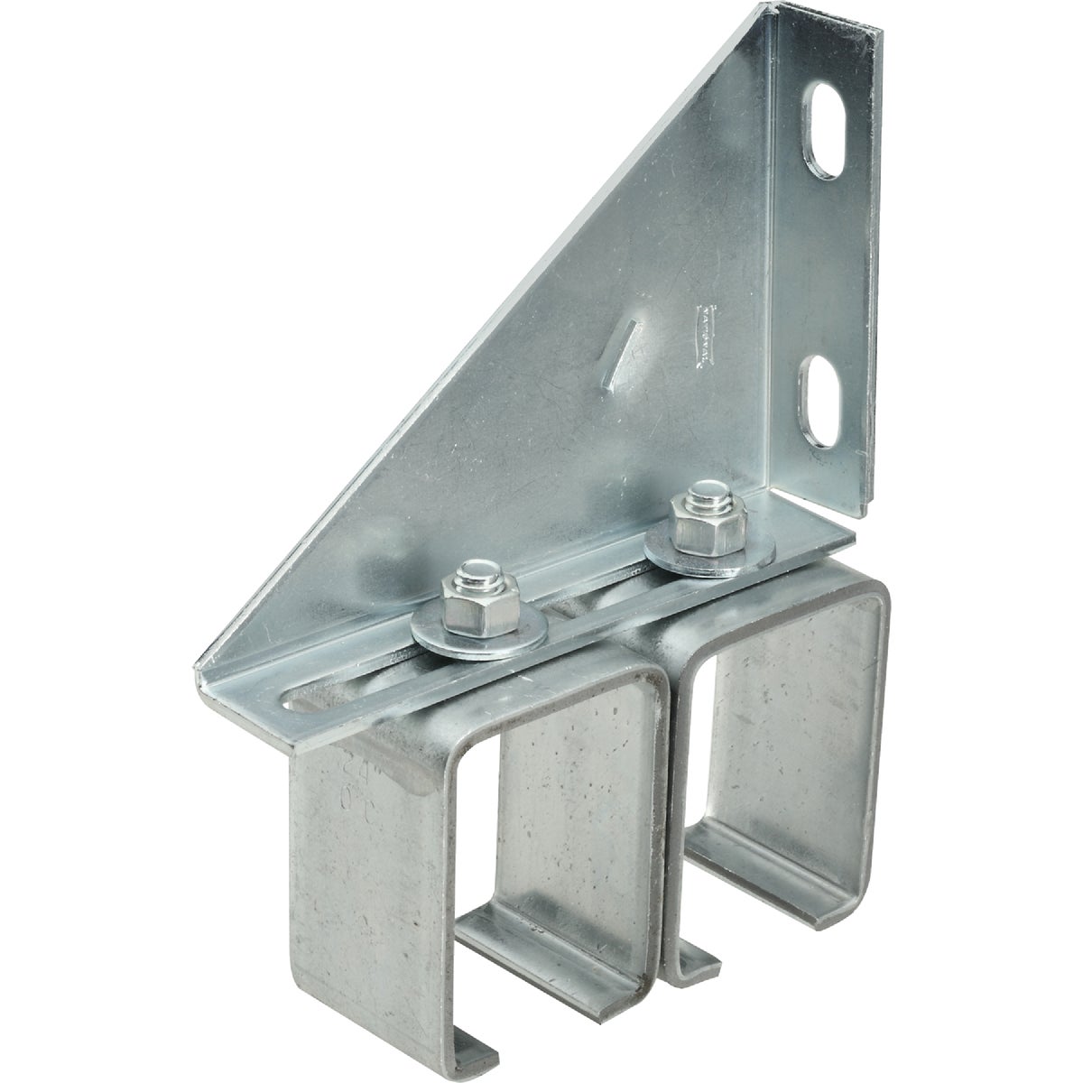 National Hardware Galvanized Double Box Rail Barn Door Bracket