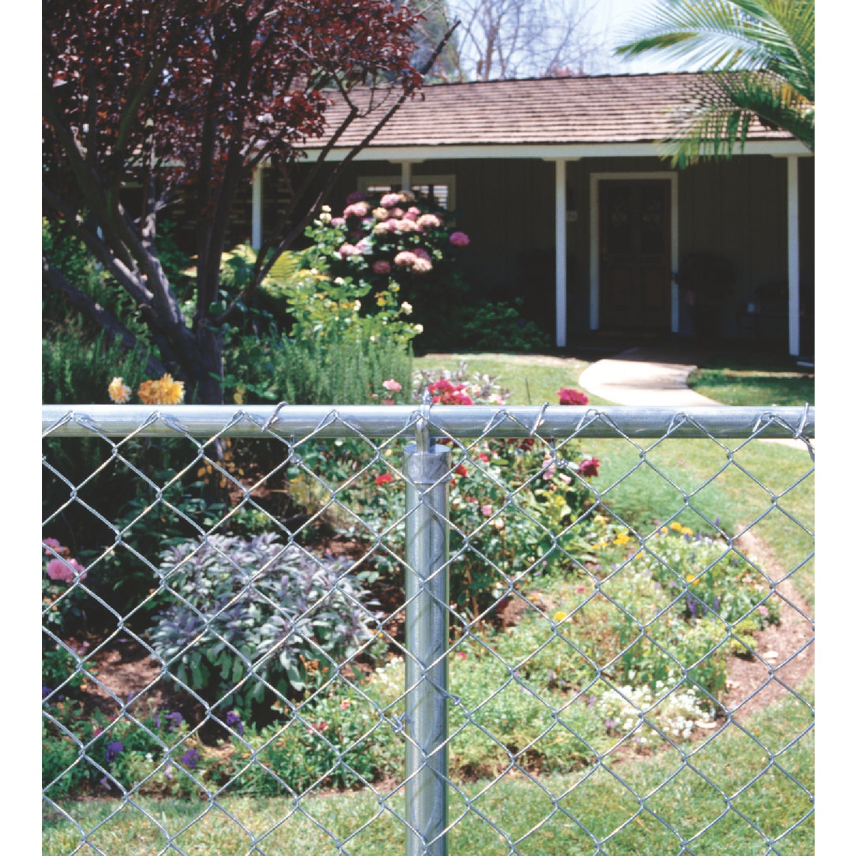 Midwest Air Tech 48 in. x 50 ft. 2-3/8 in. 12.5 ga Chain Link Fencing Image 2