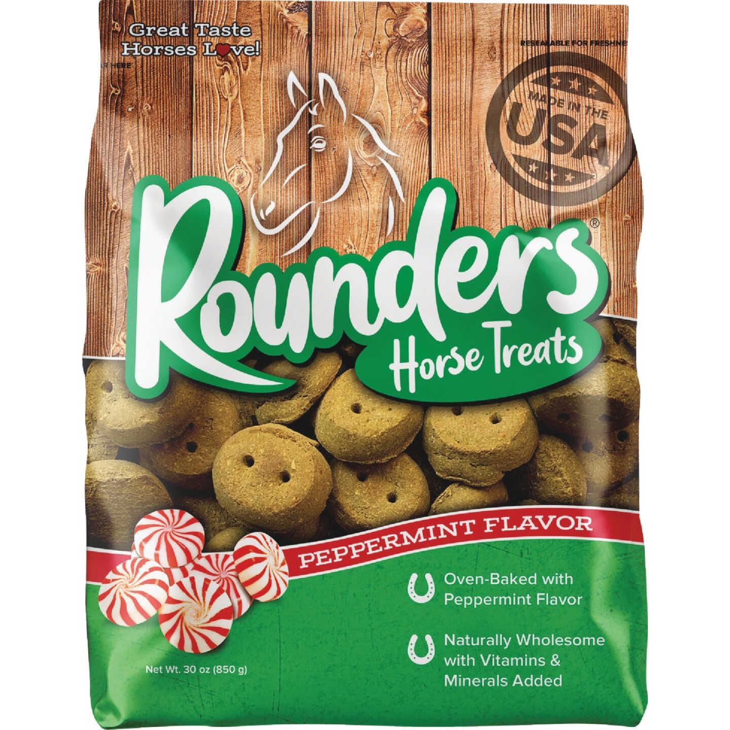 Kent Rounders 30 Oz. Peppermint Horse Treats Image 1