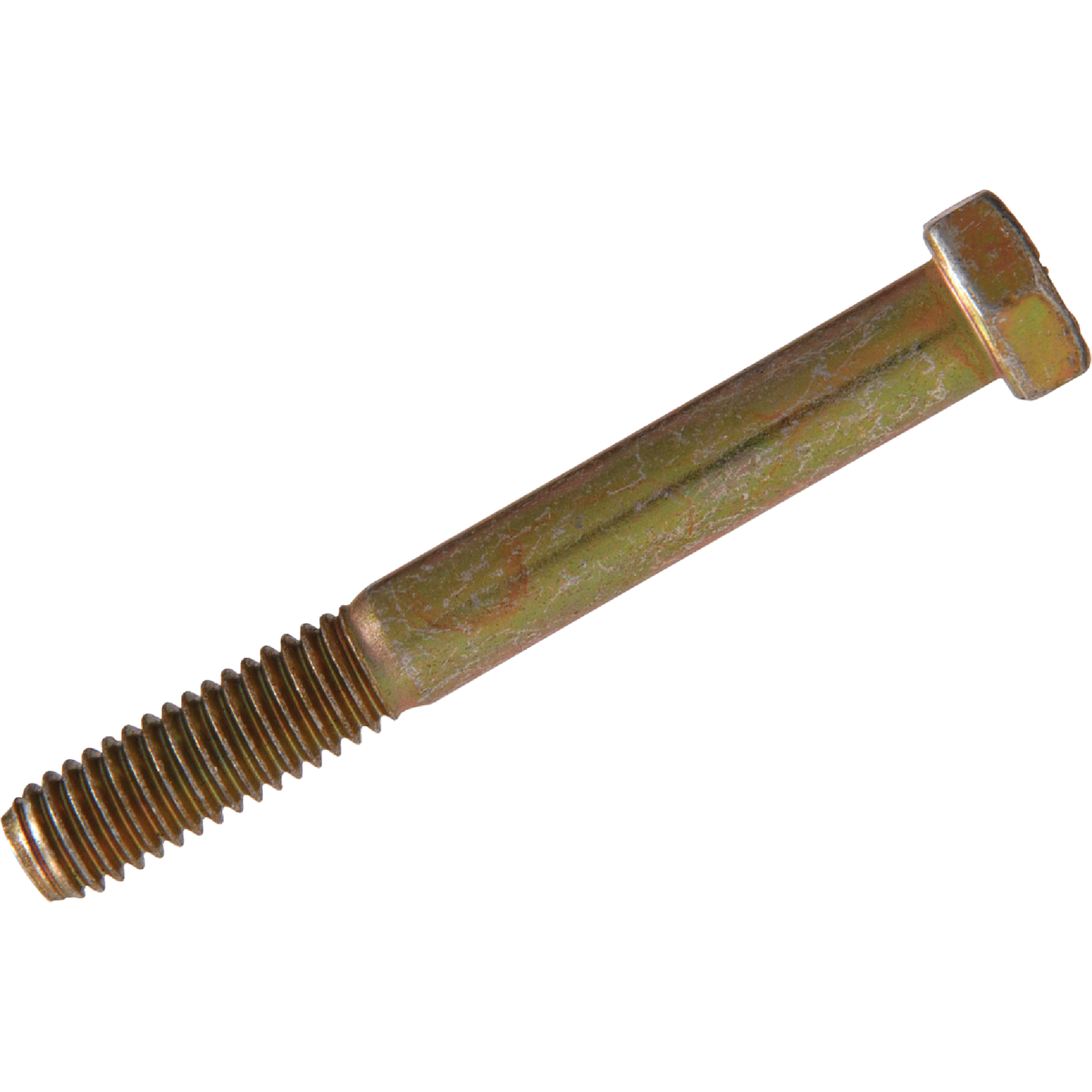 Hillman 1/2 In. x 1-1/2 In. Grade 8 Yellow Dichromate Hex Head Cap Screw (50 Ct.) Image 1