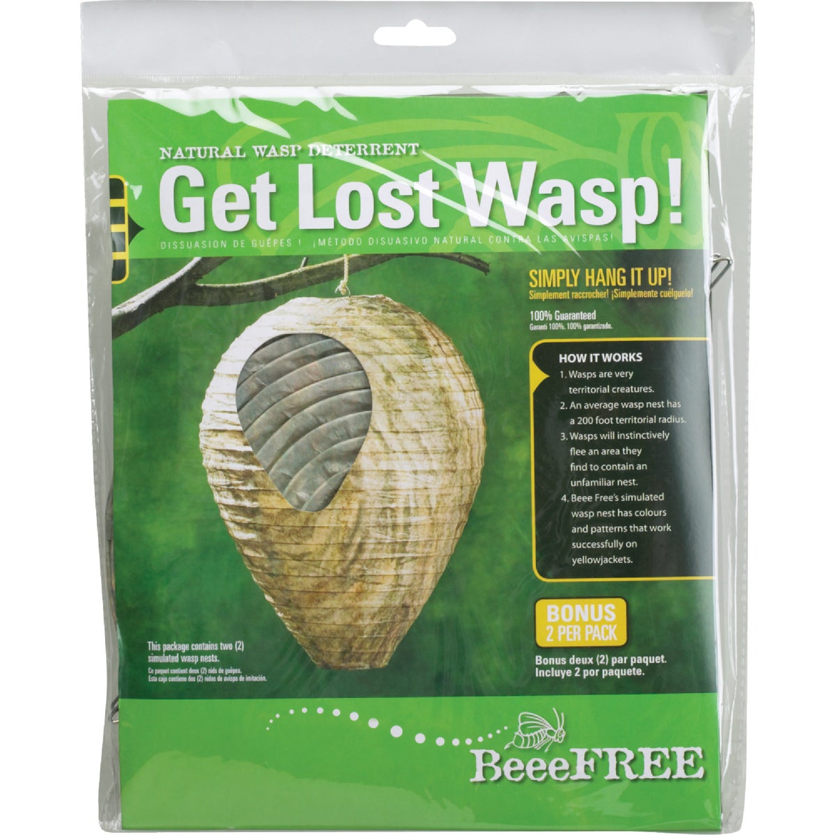 DeWitt Natural Wasp Away Wasp Deterrent Image 2
