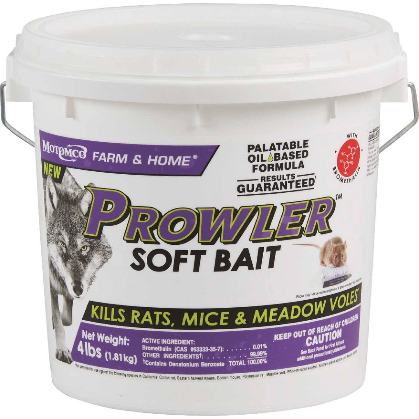Prowler 4 Lb. Rats, Mice, & Meadow Voles Soft Bait Image 1
