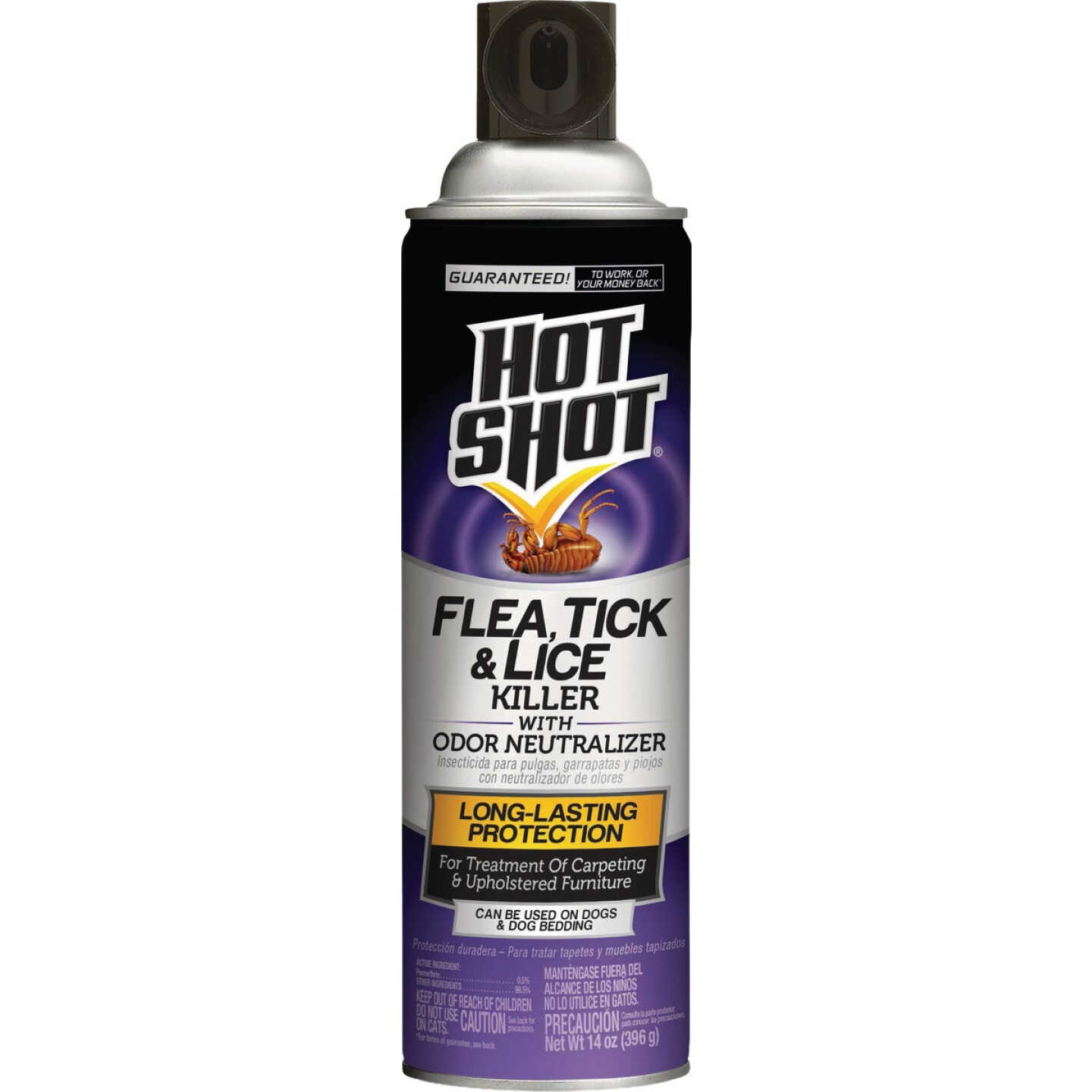 Hot Shot 14 Oz. Flea Tick & Lice Killer with Odor Neutralizer Image 1