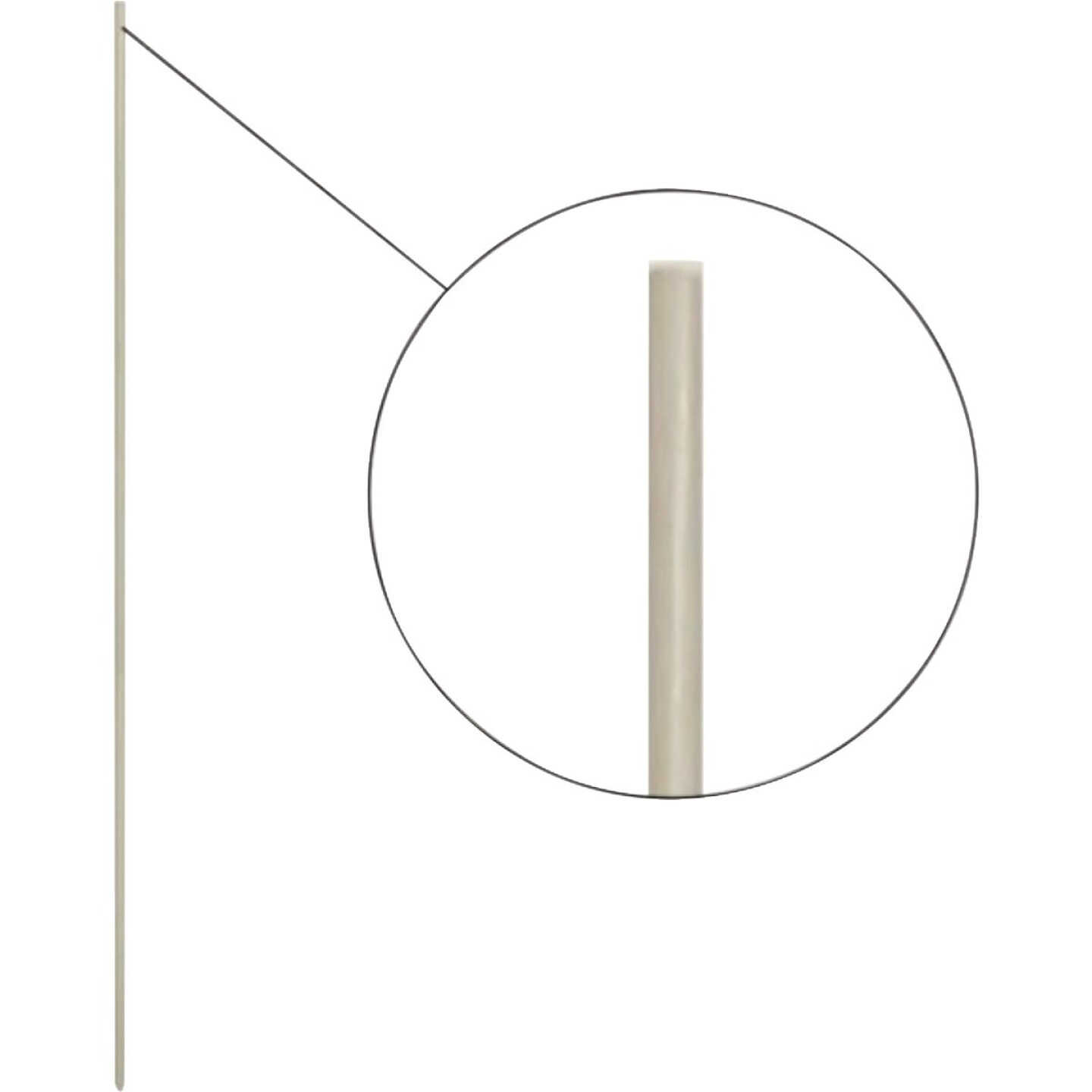 Dare 4 Ft. x 3/8 In. White Fiberglass Post Image 3