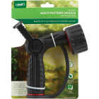 Orbit Pro Flo Zinc 7-Pattern Fireman Nozzle, Black Image 2