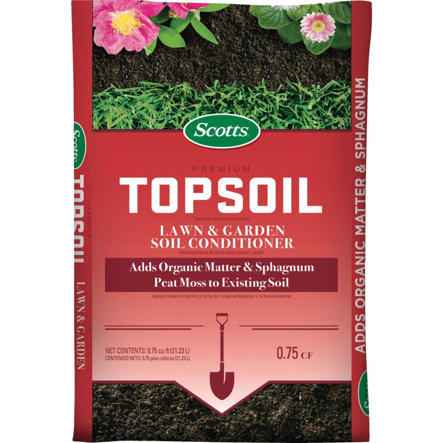 Scotts 0.75 Cu. Ft. 14 Lb. All Purpose Premium Top Soil Image 1