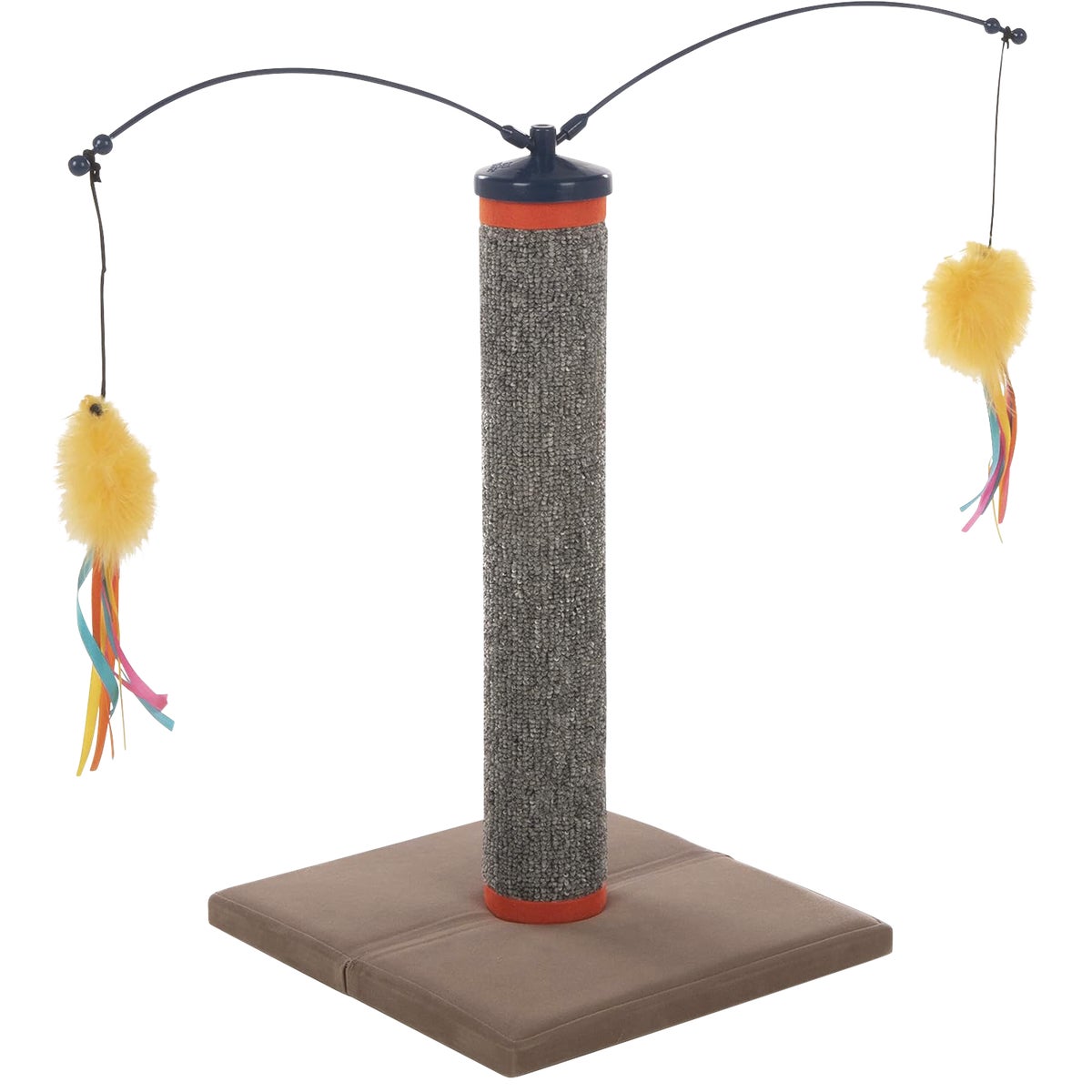 SmartyKat Scratch 'N Spin Cat Toy Image 3