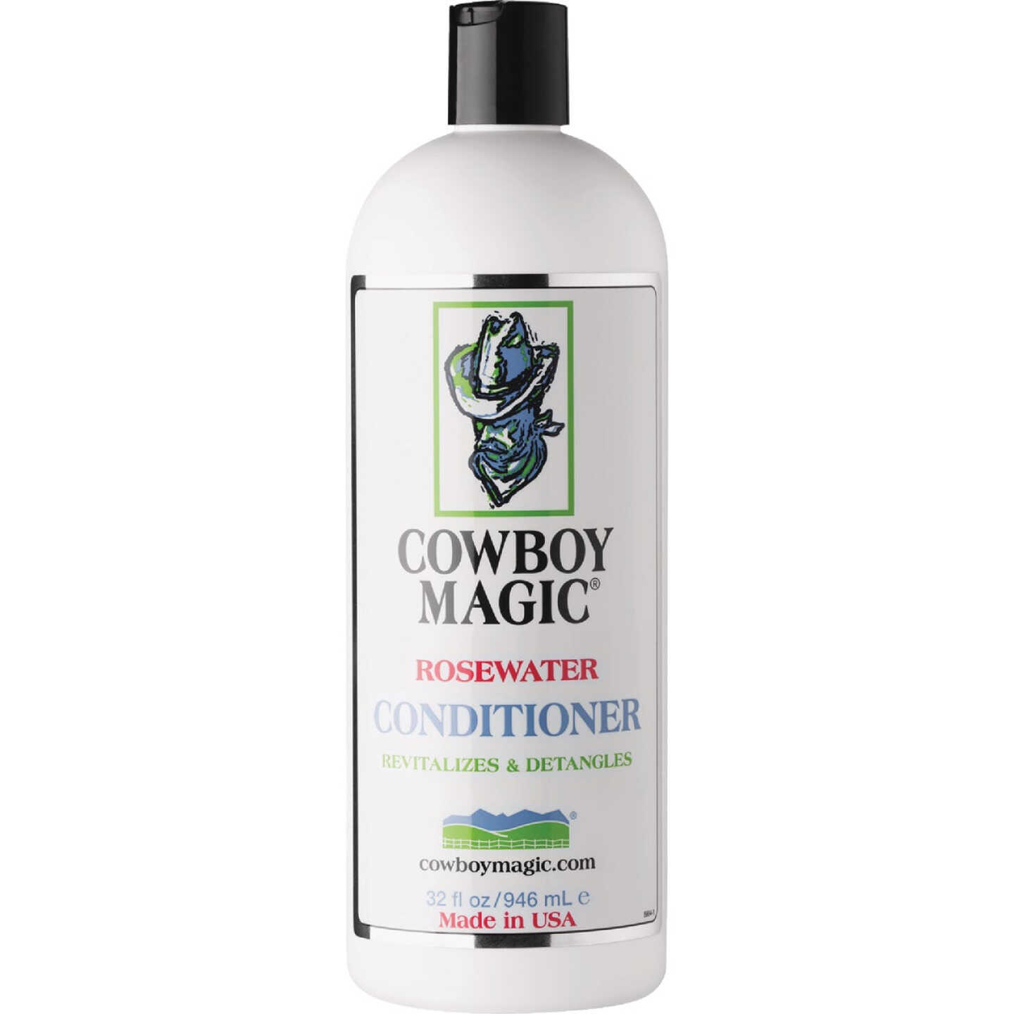 Cowboy Magic 32 Oz. Rosewater Conditioner Image 1
