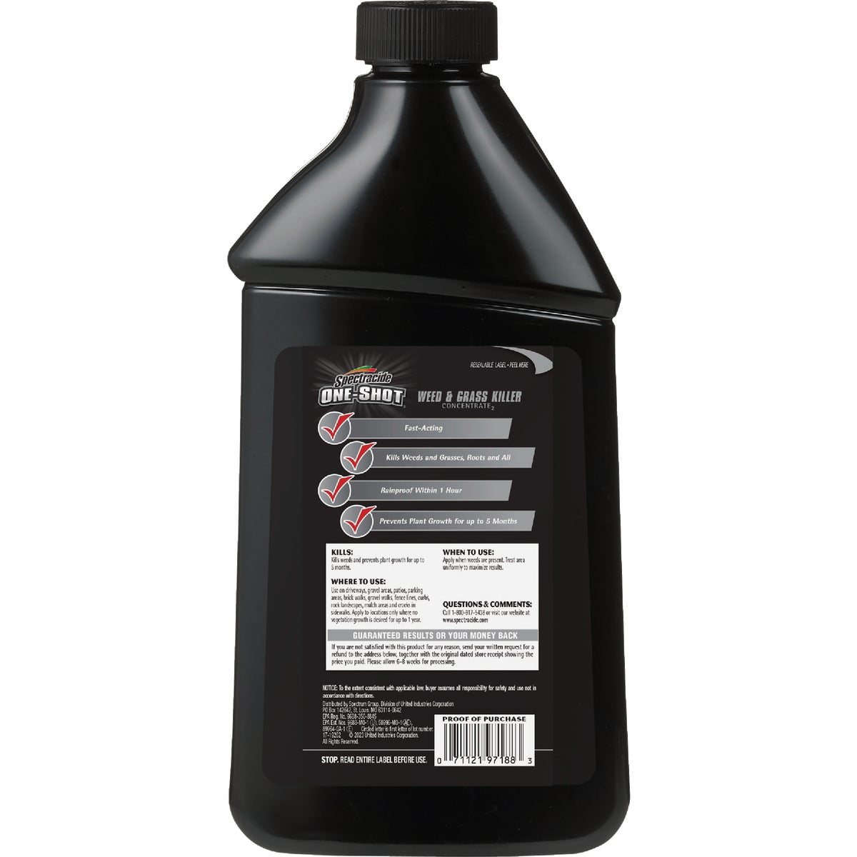 Spectracide One-Shot 32 Oz. Concentrate Weed & Grass Killer Image 2
