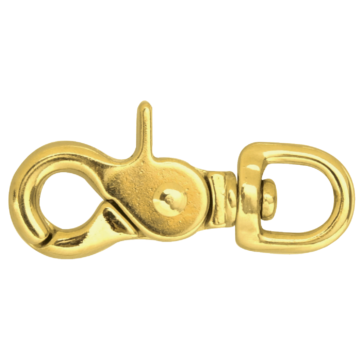 Campbell Trigger Swivel Round Eye 4 In. Snap Image 1