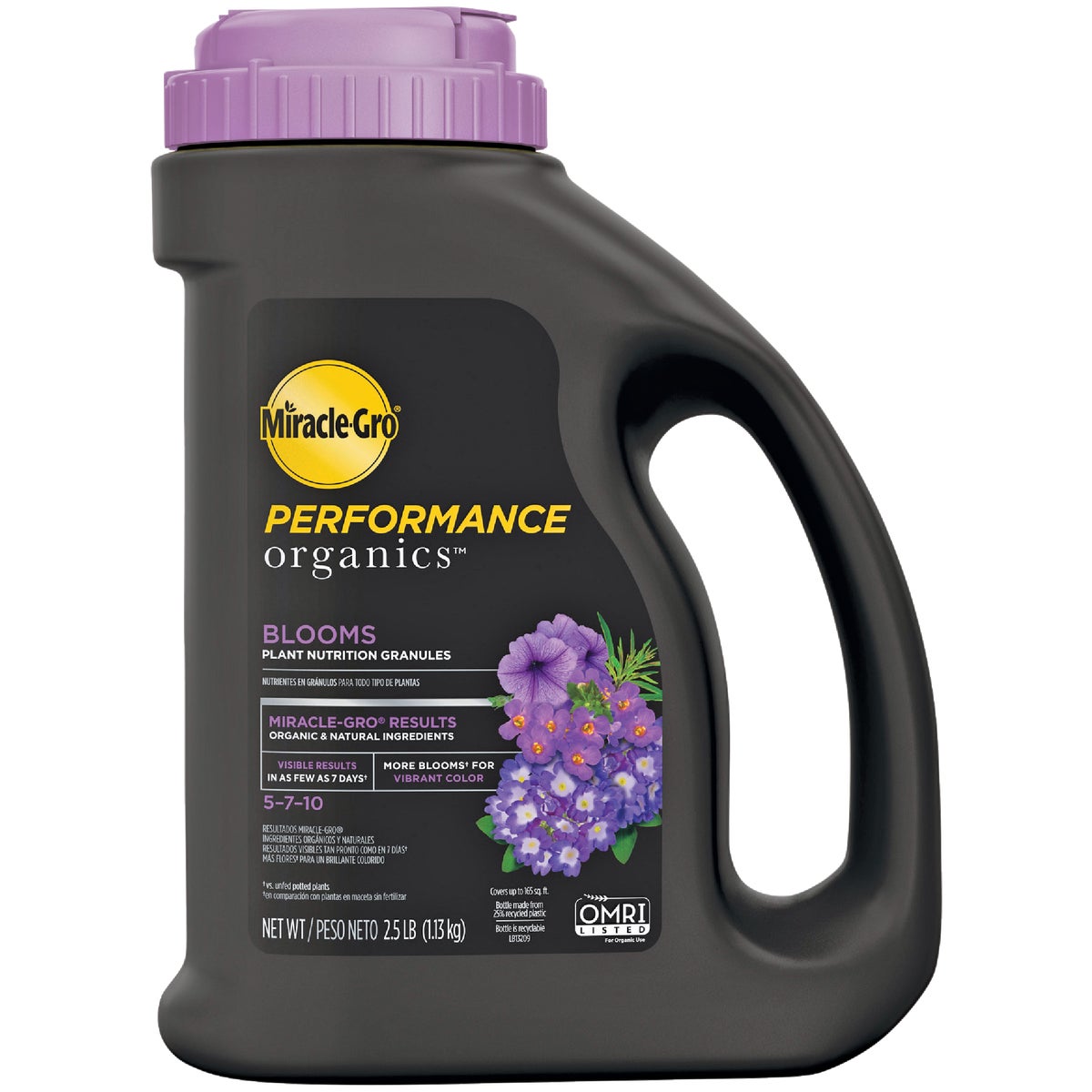Miracle-Gro Performance Organics 2.5 Lb. Blooms Plant Nutrition Granules Image 1