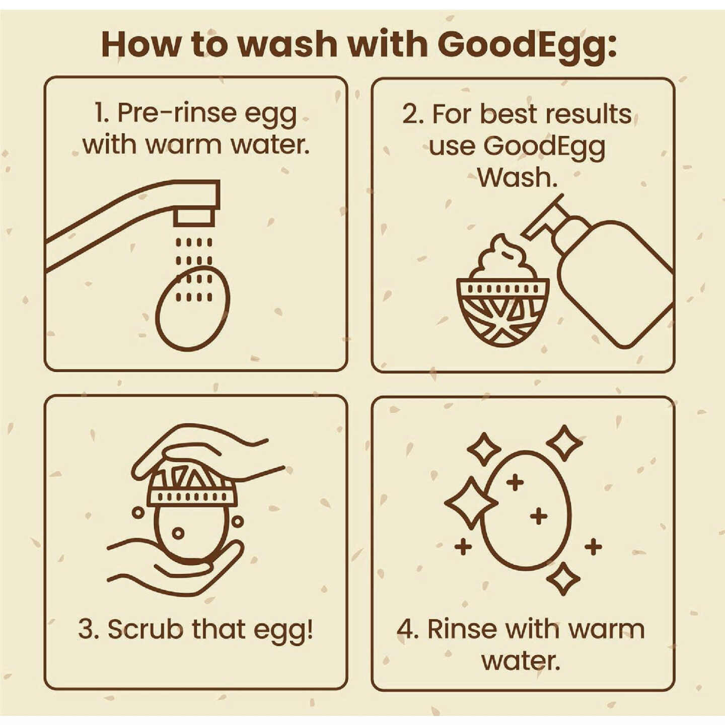 GoodEgg Standard Size Egg Brush Image 2