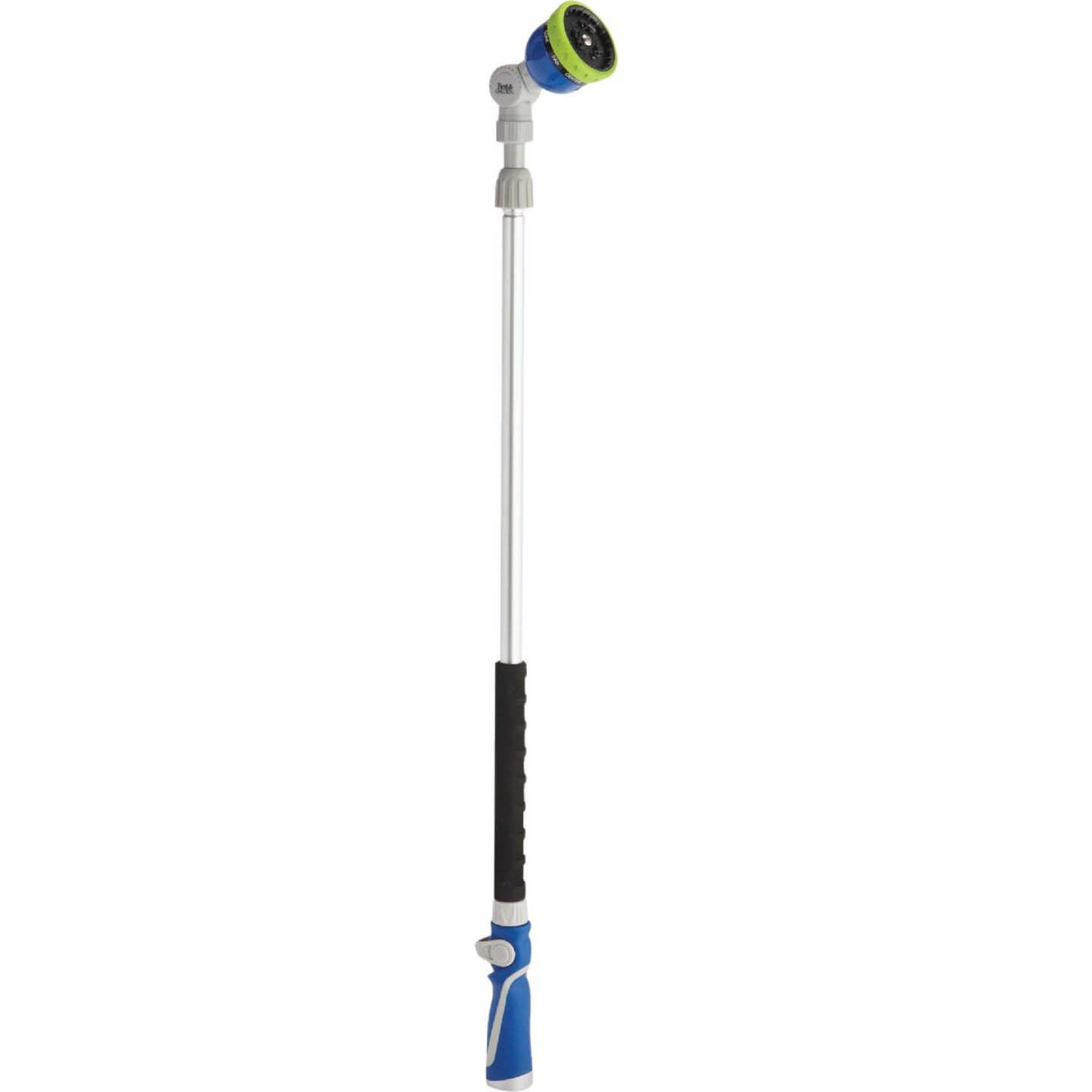 Best Garden 34 In. to 55 In. 9-Pattern Telescoping Water Wand, Blue & Gray Image 1