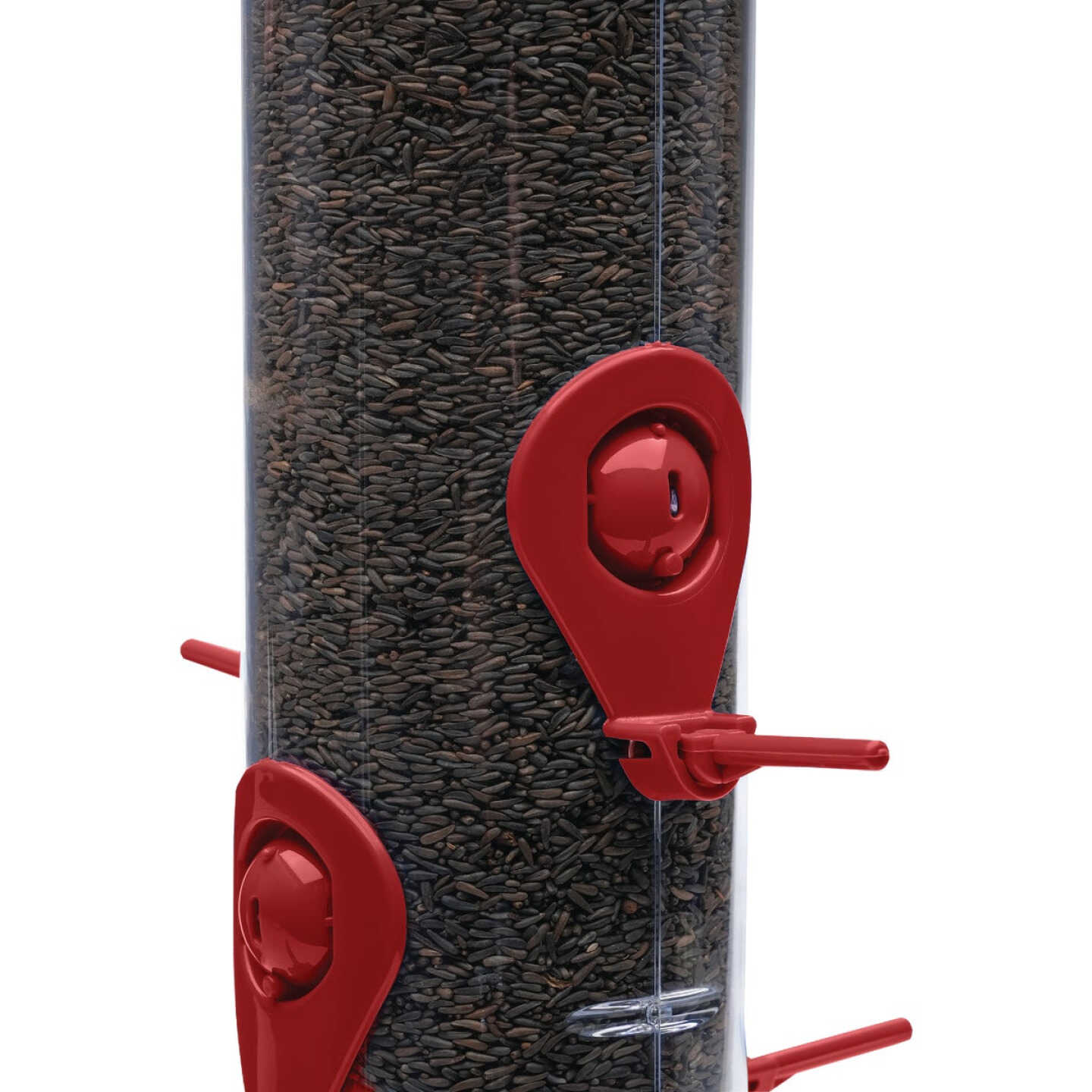 Perky-Pet Red 2-In-1 Tube Bird Feeder Image 6