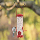 Perky-Pet Red 2-In-1 Tube Bird Feeder Image 2