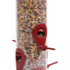 Perky-Pet Red 2-In-1 Tube Bird Feeder Image 5
