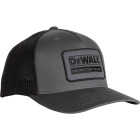 DEWALT Oakdale Gray Patch & Black Mesh Trucker Hat Image 1