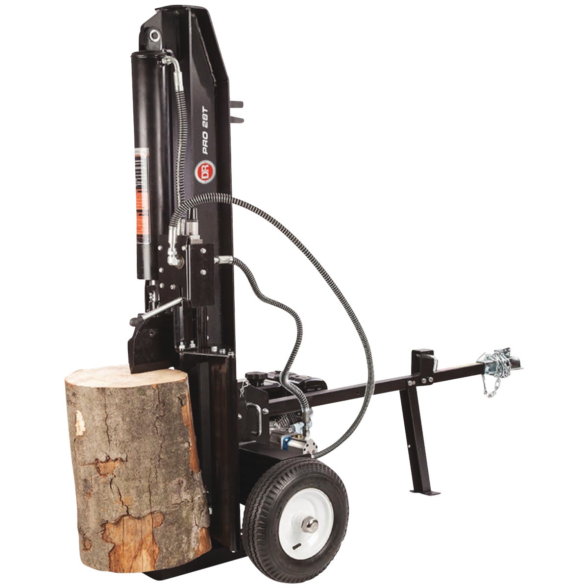 DR Power 28 Ton Horizontal-Vertical Hydraulic Log Splitter Image 4