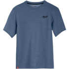 Milwaukee FREEFLEX Men's Large Blue Hybrid Short Sleeve Work Shirt Image 7