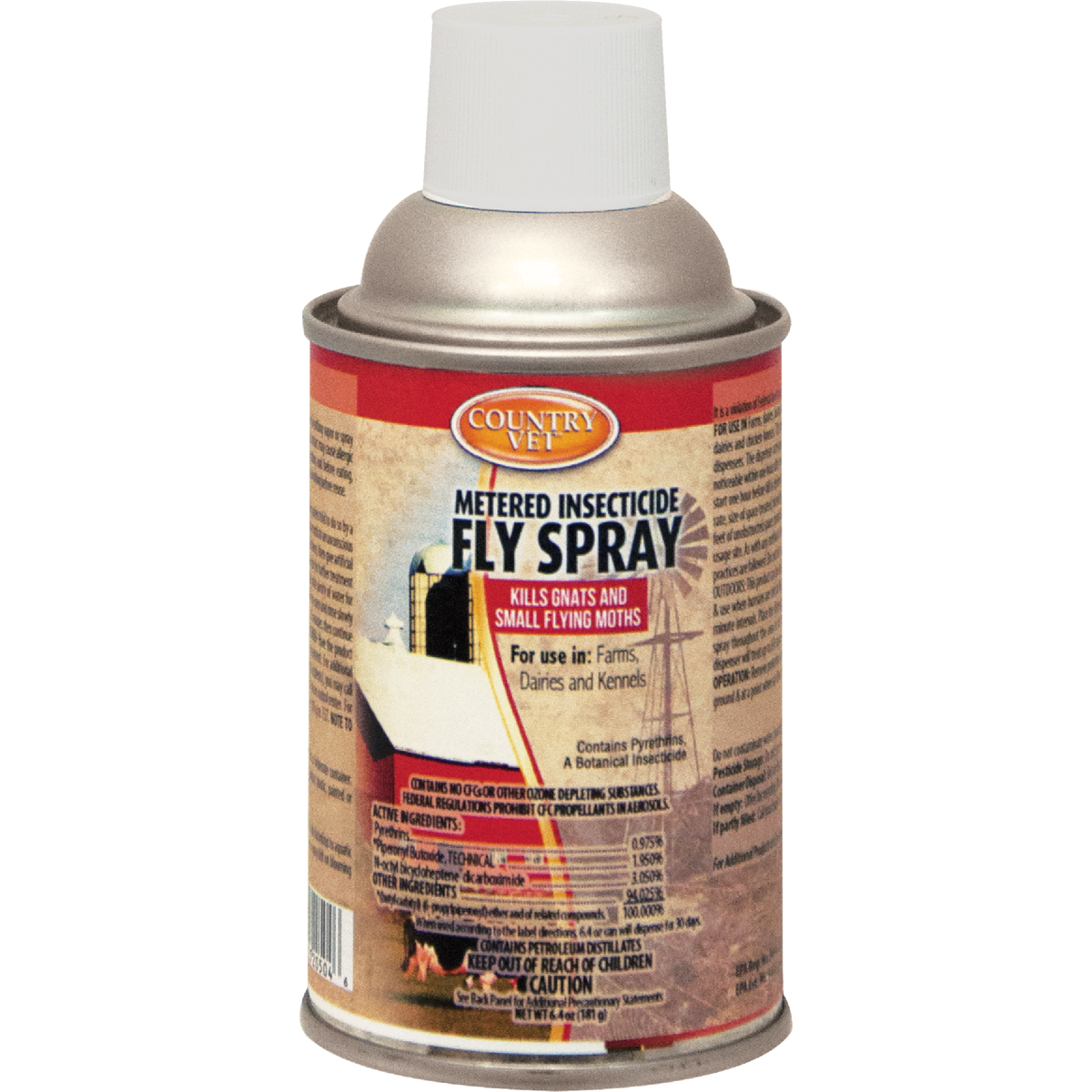 Country Vet 6.4 Oz. Fly & Gnat Metered Spray Refill
