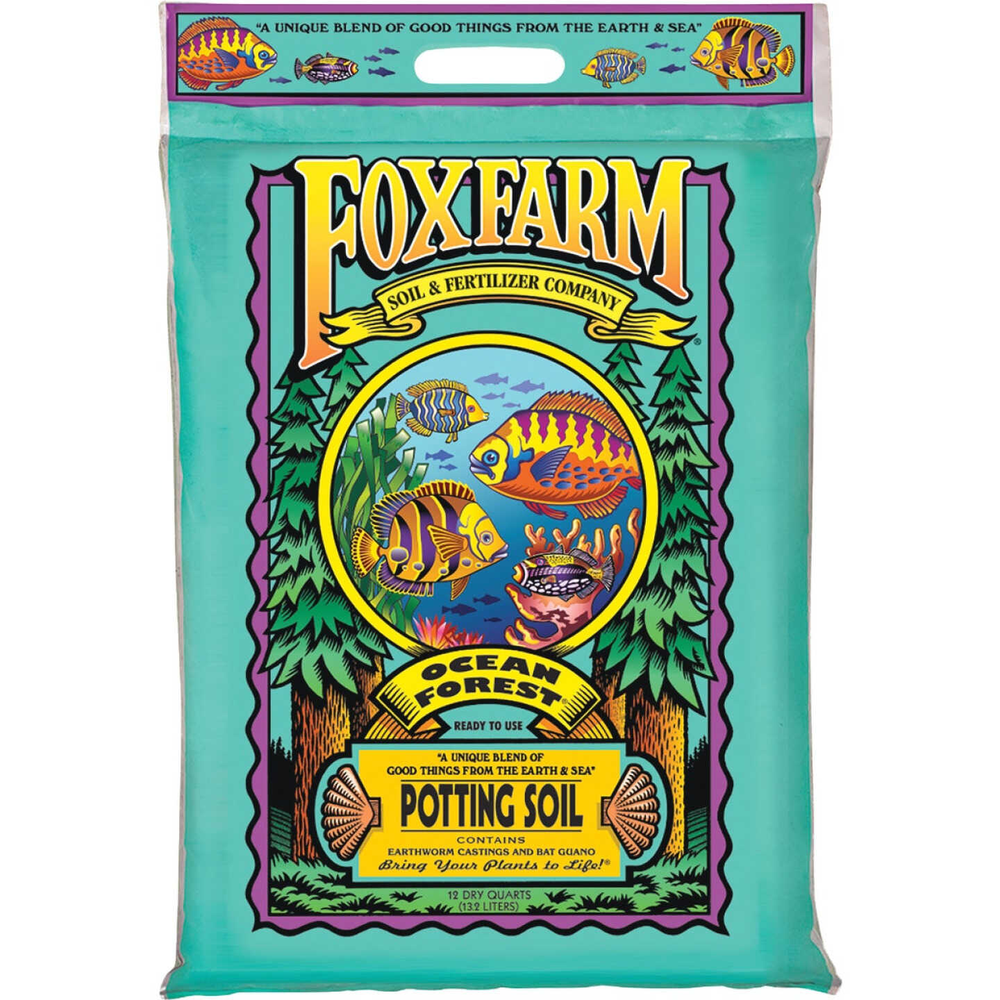 FoxFarm Ocean Forest 12 Qt. Potting Soil Image 1