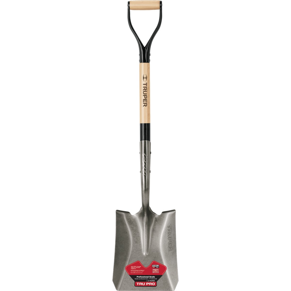 Truper Tru Pro 30 In. Wood D-Handle Square Point Shovel Image 2