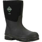 The Muck Boot Company Chore Mid Men's Black Rubber Work Boot, Size 12 Image 1