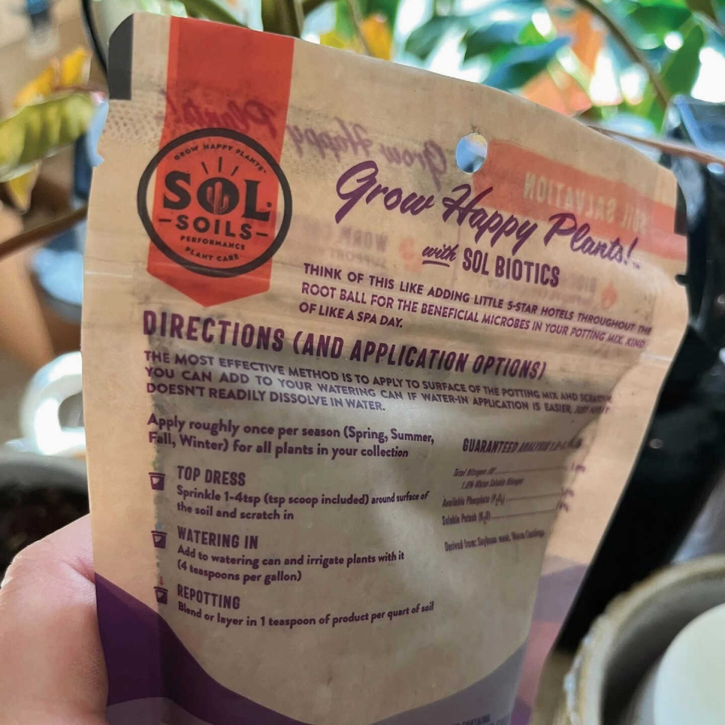 Sol Soils 0.4 Lb. Soil Salvation Image 2