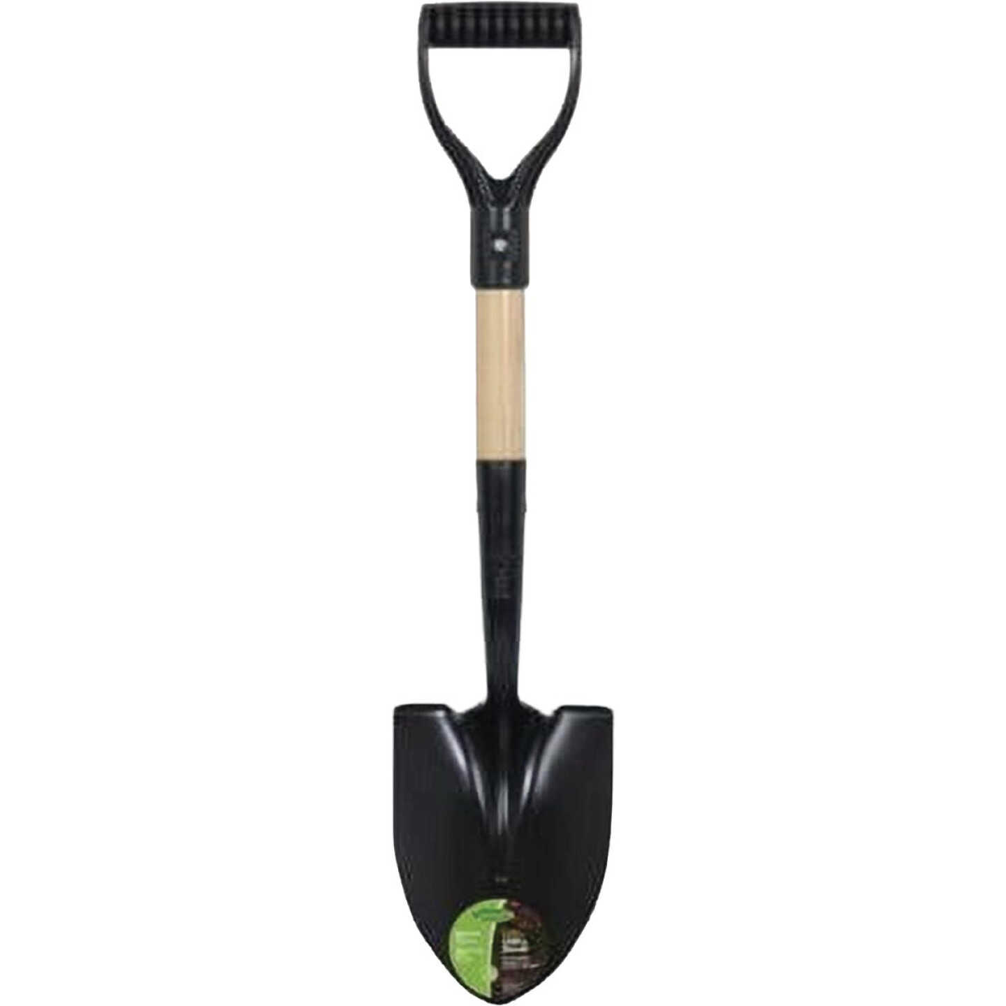 Green Thumb 18 In. Wood D-Handle Round Point Utility Shovel Image 1