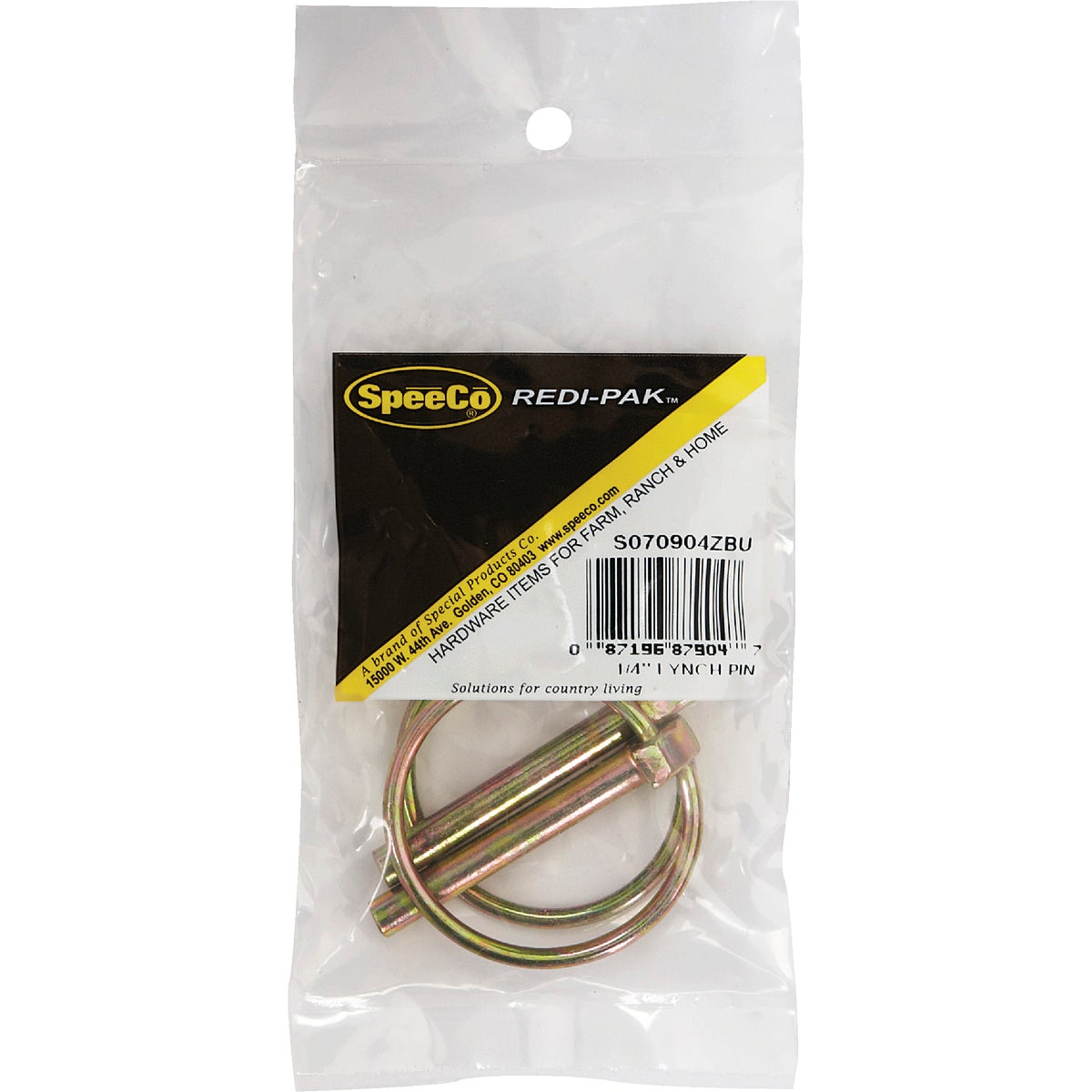 Koch 1/4 In. x 1-1/4 In. x 1-3/4 In. Lynch Pin (2-Pack) Image 2