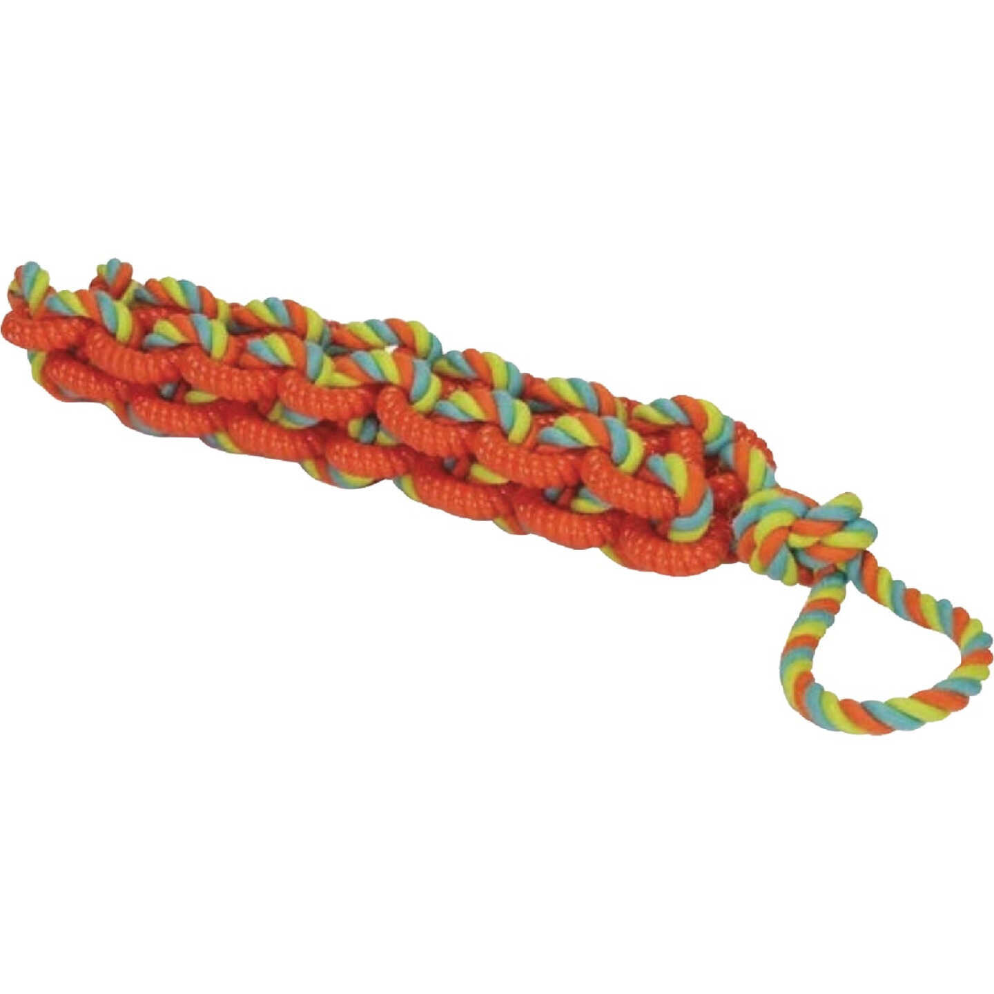 Boss Pet Chomper Braided TPR Rope Tug Dog Toy Image 1