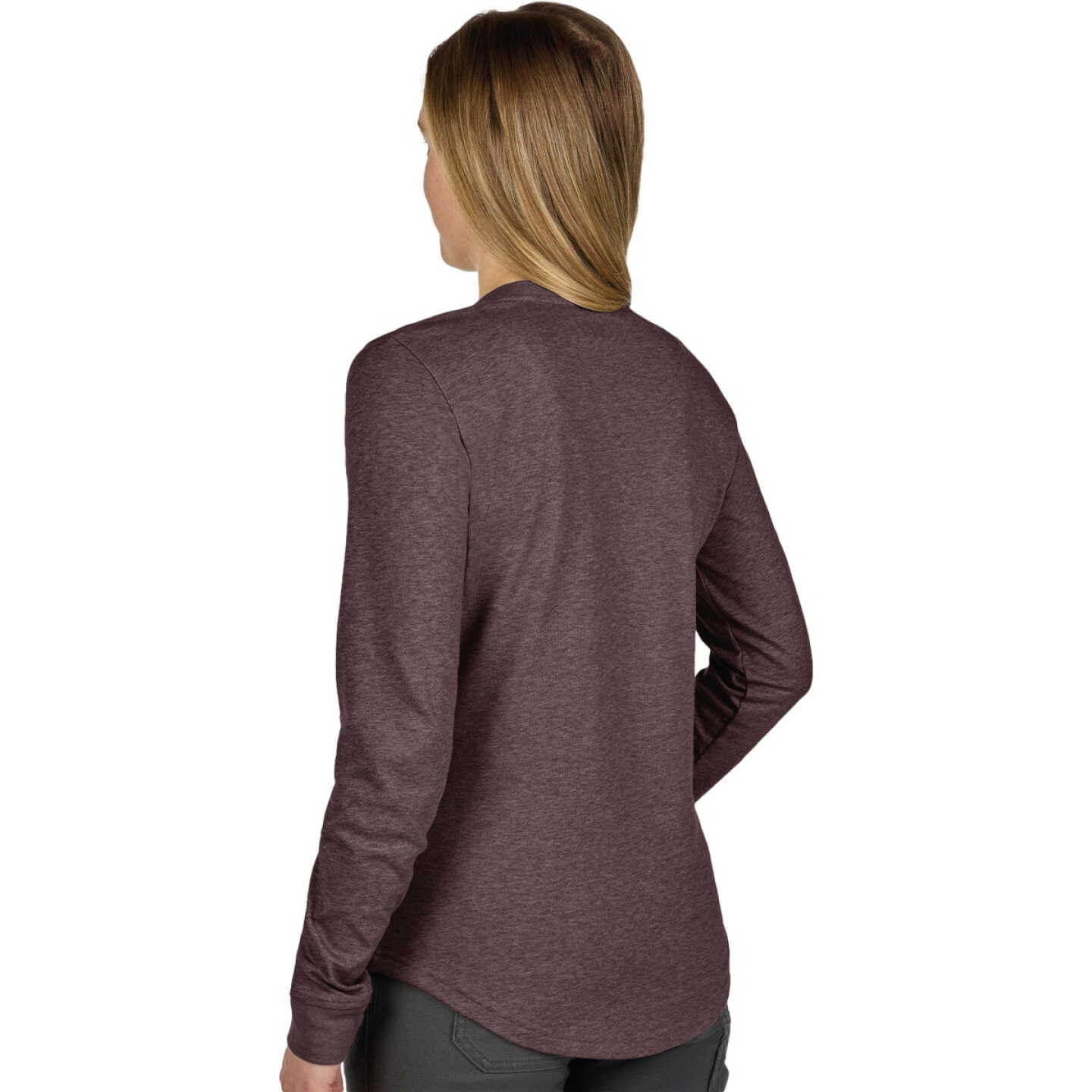 Milwaukee FREEFLEX Women's Medium Pruple Long Sleeve Hybrid T-Shirt Image 7