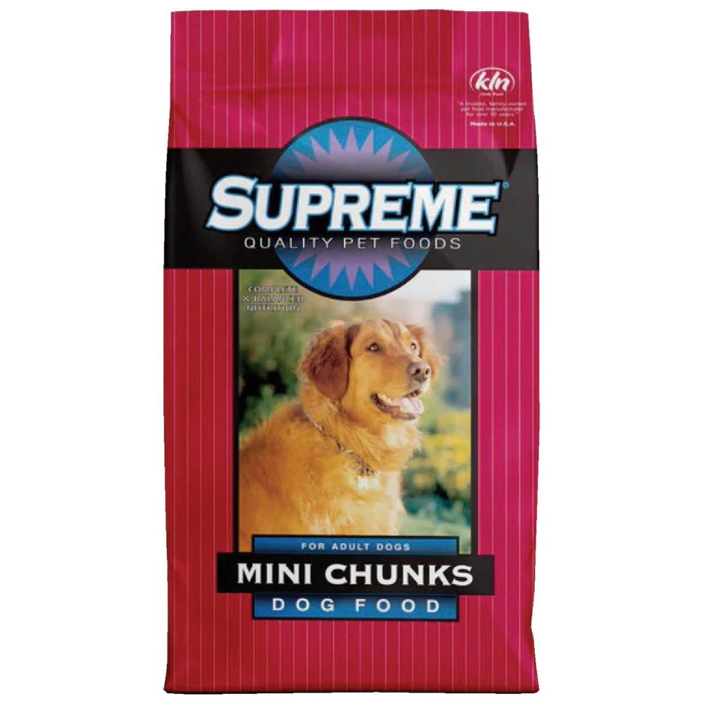 Supreme 40 Lb. Mini Chunks Dog Food Image 1