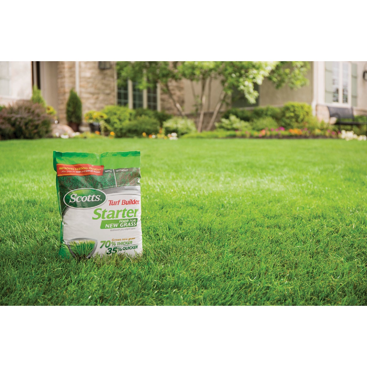 Scotts Turf Builder 3 Lb. 1000 Sq. Ft. Starter Food For New Grass Image 2