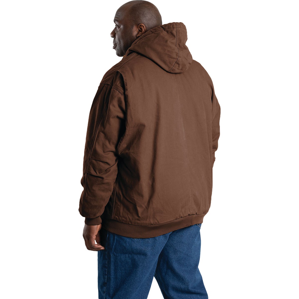 Berne Heartland Men's XL Bark Hooded Work Jacket Image 4