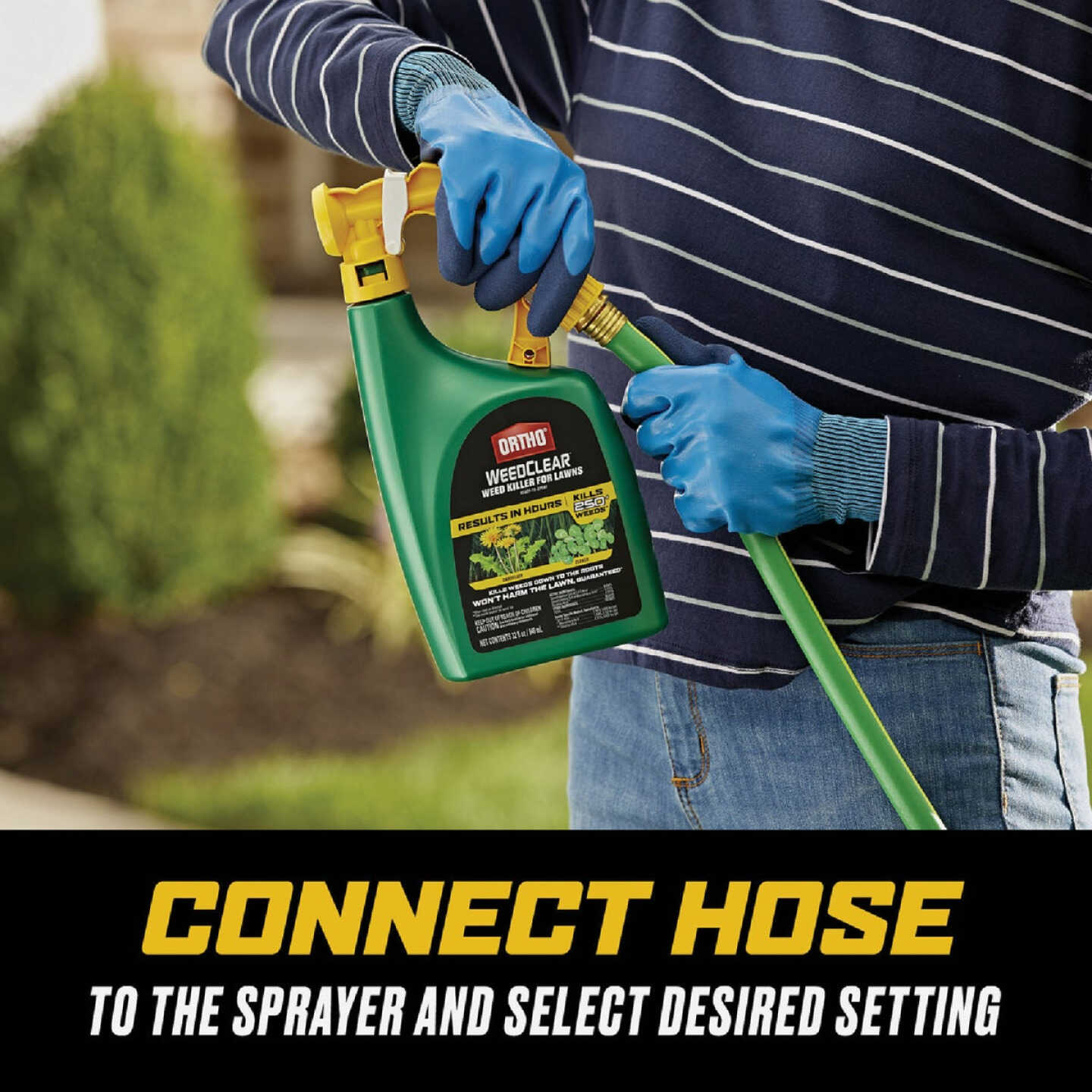Ortho WeedClear 32 Oz. Ready To Spray Hose End Weed Killer For Lawns Image 6