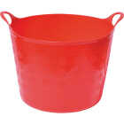 Tuff Stuff 4.2 Gal. Red Plastic Flex Tub Image 1