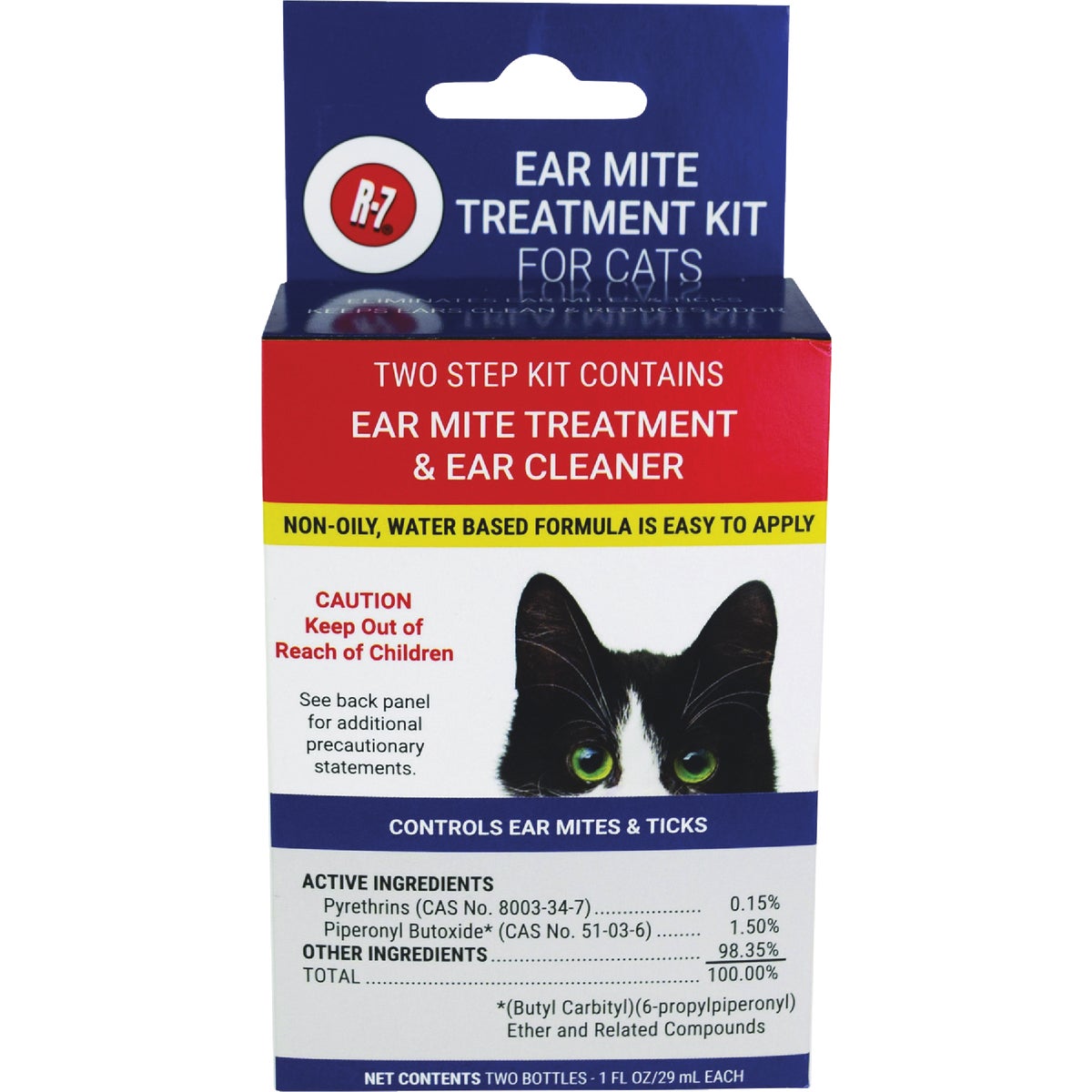 Miracle Care 1 Oz. Ear Treatment Kit For Cats
