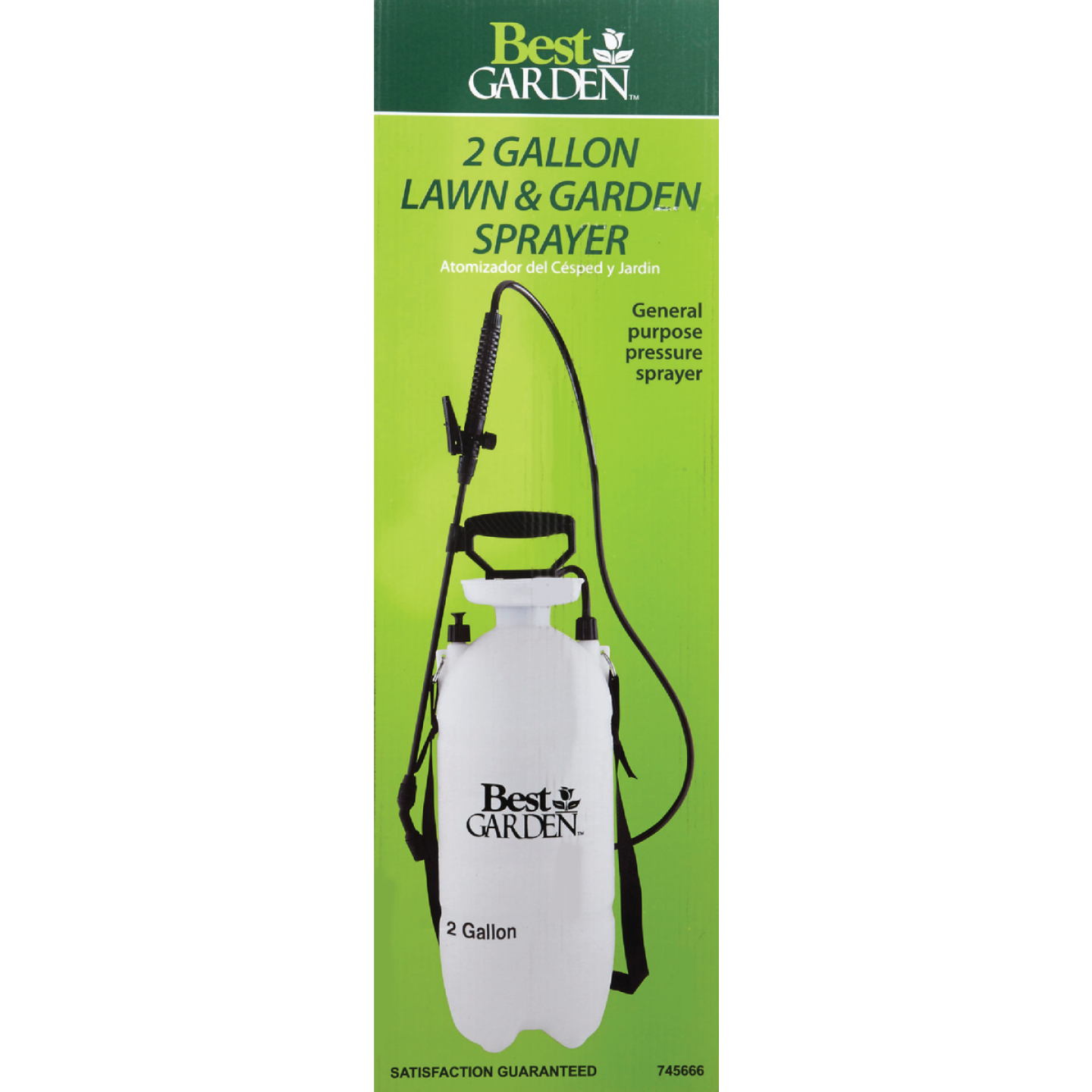 Best Garden 2 Gal. Tank Sprayer with Fiberglass Wand Image 2