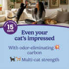 Fresh Step Odor Shield 22 Lb. Multi Cat Clumping Litter with Febreze Freshness Image 4