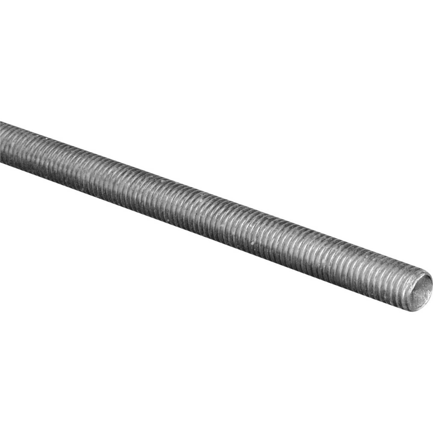 Hillman Steelworks 3/8 In. x 6 Ft. Steel Threaded Rod Image 1
