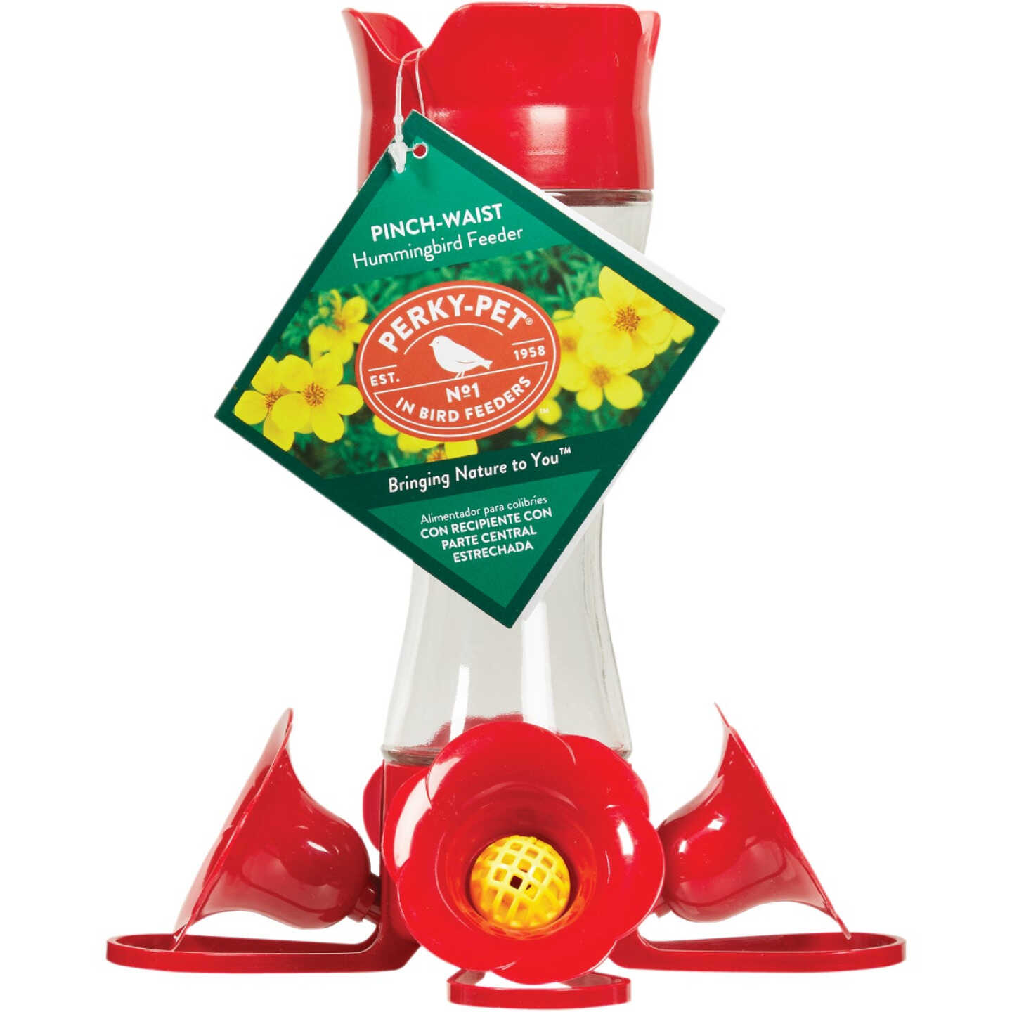 Perky-Pet 8 Oz. Glass Hummingbird Feeder Image 2