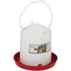 Farm-Tuff 3 Gal. Poly Bottom Fill Poultry Fountain Image 1