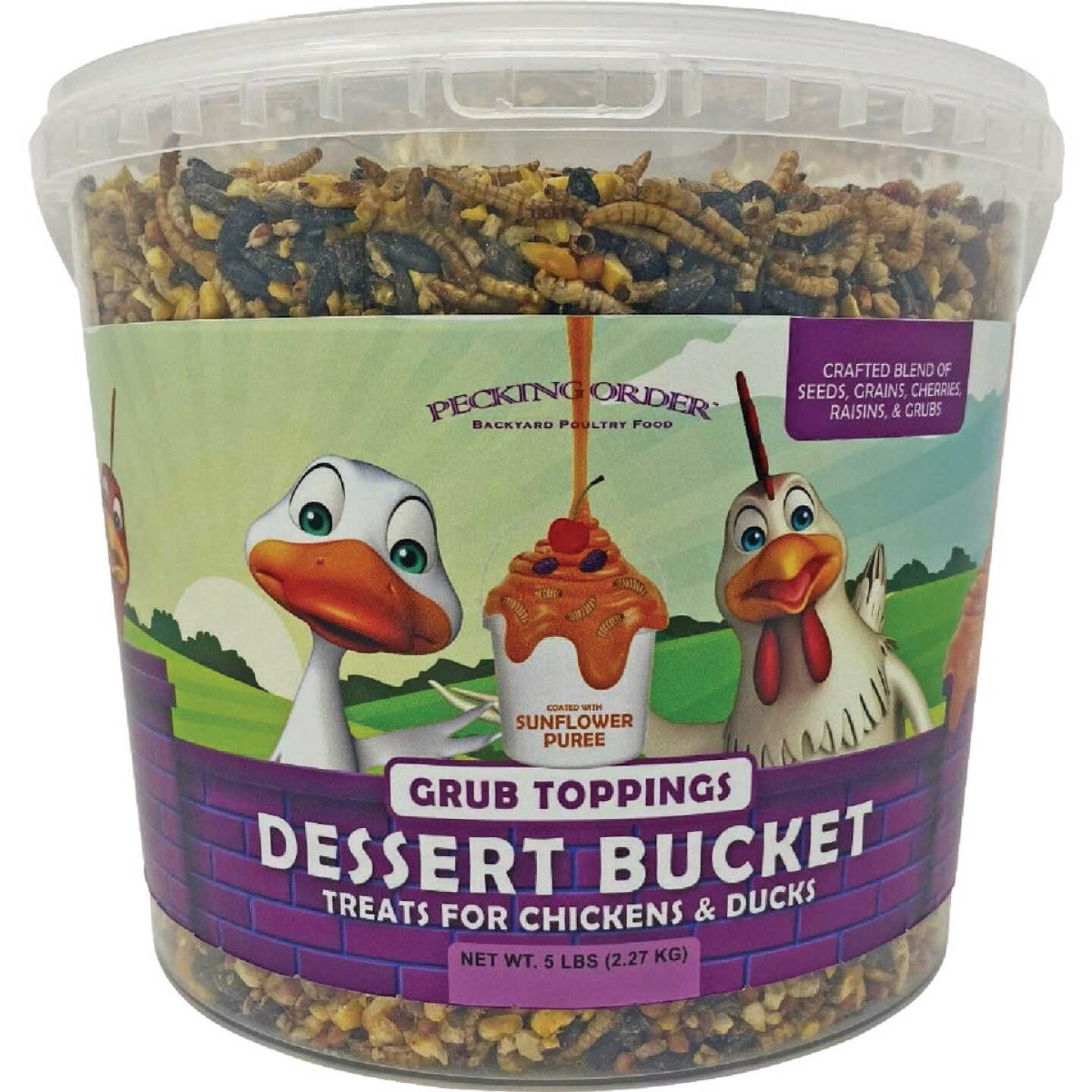 Pecking Order 5 Lb. Grub Toppings Dessert Bucket Image 1